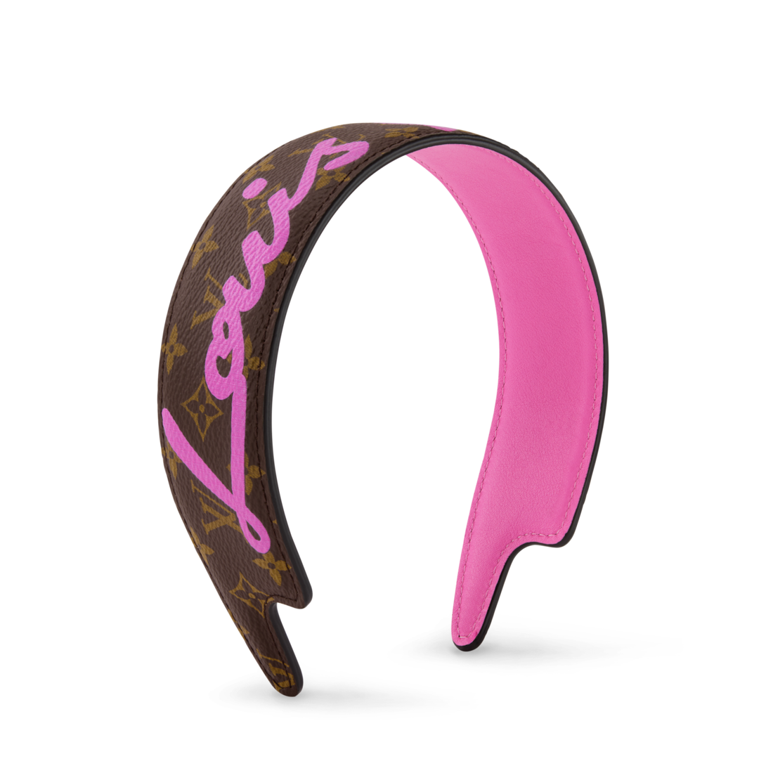 ヘッドバンド・LV スクリプト S00｜ルイ・ヴィトン 公式サイト - M5395A